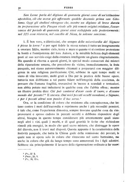 Fides rivista mensile della Pontificia opera per la preservazione della fede in Roma