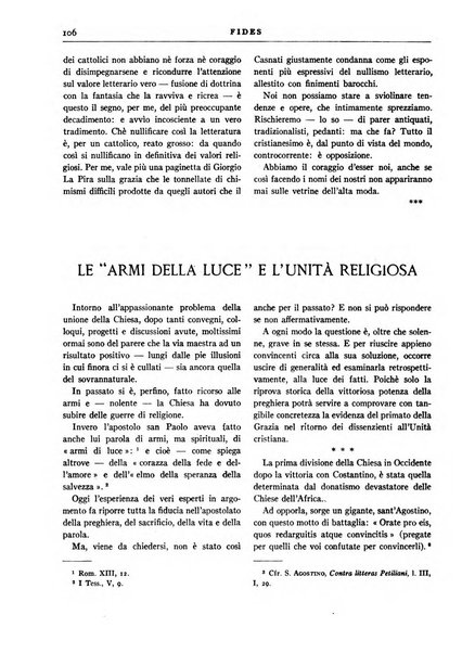 Fides rivista mensile della Pontificia opera per la preservazione della fede in Roma