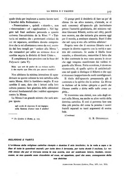 Fides rivista mensile della Pontificia opera per la preservazione della fede in Roma