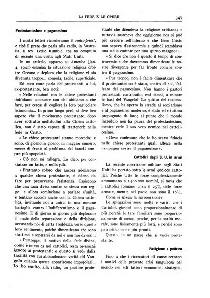 Fides rivista mensile della Pontificia opera per la preservazione della fede in Roma