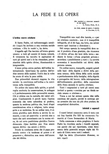 Fides rivista mensile della Pontificia opera per la preservazione della fede in Roma