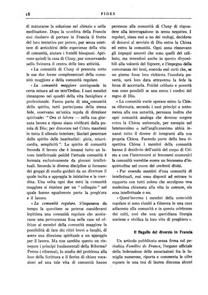 Fides rivista mensile della Pontificia opera per la preservazione della fede in Roma