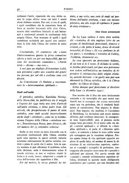 Fides rivista mensile della Pontificia opera per la preservazione della fede in Roma