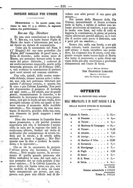 La figlia dell'immacolata periodico bolognese per le giovinette cattoliche