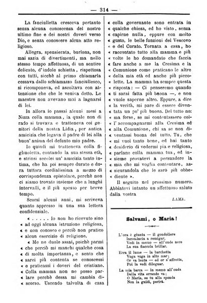 La figlia dell'immacolata periodico bolognese per le giovinette cattoliche