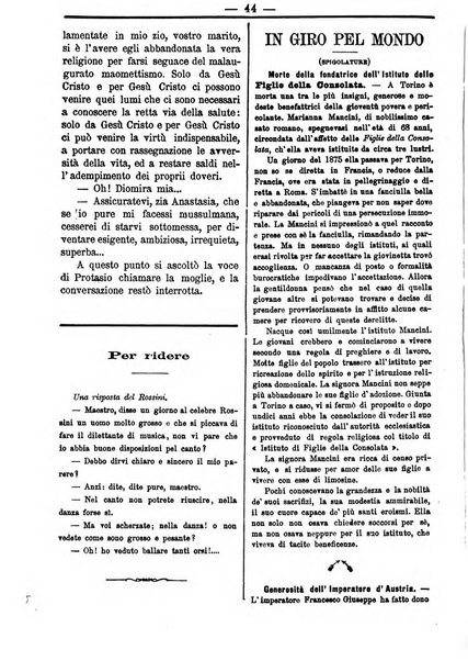 La figlia dell'immacolata periodico bolognese per le giovinette cattoliche