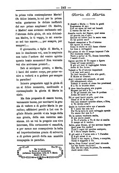 La figlia dell'immacolata periodico bolognese per le giovinette cattoliche