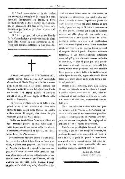 La figlia dell'immacolata periodico bolognese per le giovinette cattoliche