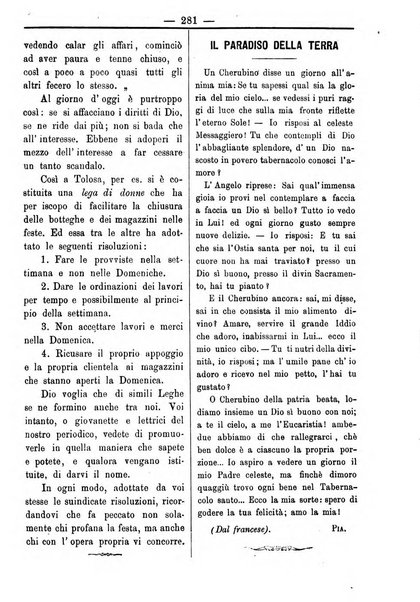 La figlia dell'immacolata periodico bolognese per le giovinette cattoliche