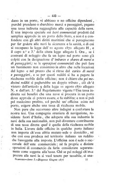 Il Filangieri rivista periodica mensuale di scienze giuridiche e politico-amministrative