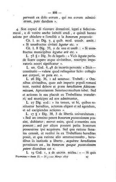 Il Filangieri rivista periodica mensuale di scienze giuridiche e politico-amministrative