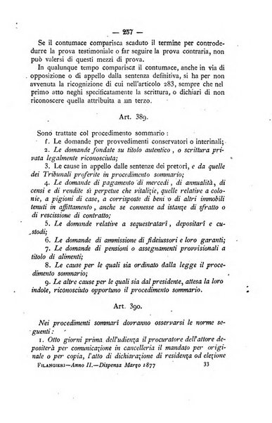 Il Filangieri rivista periodica mensuale di scienze giuridiche e politico-amministrative