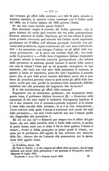 Il Filangieri rivista periodica mensuale di scienze giuridiche e politico-amministrative