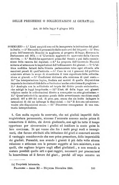 Il Filangieri rivista periodica mensuale di scienze giuridiche e politico-amministrative