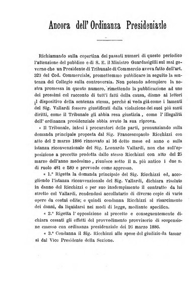 Il Filangieri rivista periodica mensuale di scienze giuridiche e politico-amministrative