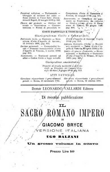 Il Filangieri rivista periodica mensuale di scienze giuridiche e politico-amministrative