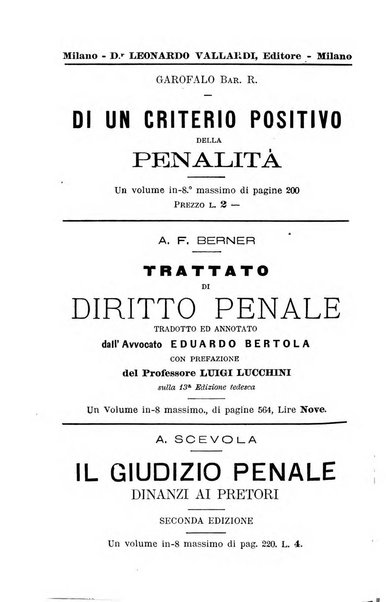 Il Filangieri rivista periodica mensuale di scienze giuridiche e politico-amministrative