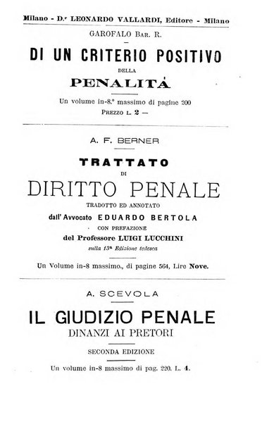 Il Filangieri rivista periodica mensuale di scienze giuridiche e politico-amministrative