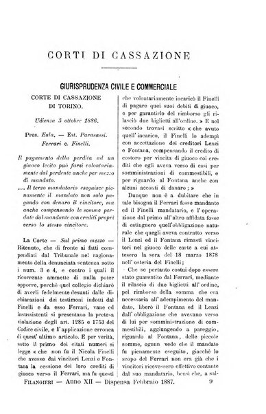 Il Filangieri rivista periodica mensuale di scienze giuridiche e politico-amministrative