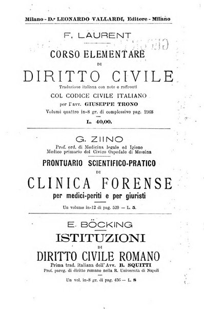 Il Filangieri rivista periodica mensuale di scienze giuridiche e politico-amministrative