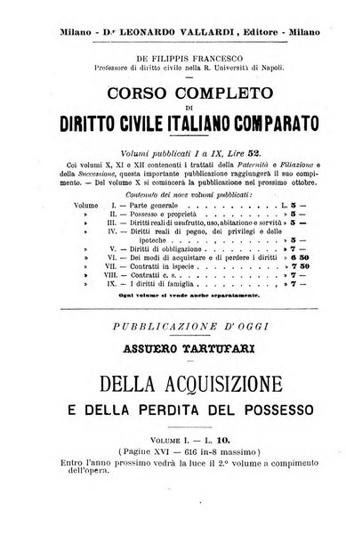 Il Filangieri rivista periodica mensuale di scienze giuridiche e politico-amministrative