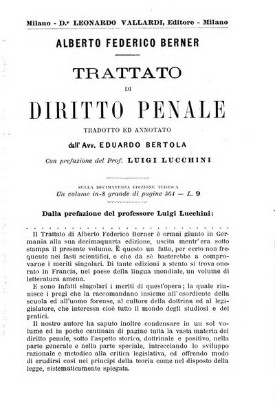 Il Filangieri rivista periodica mensuale di scienze giuridiche e politico-amministrative