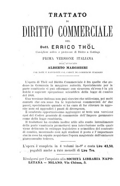 Il Filangieri rivista periodica mensuale di scienze giuridiche e politico-amministrative