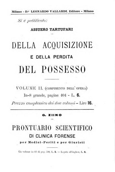 Il Filangieri rivista periodica mensuale di scienze giuridiche e politico-amministrative