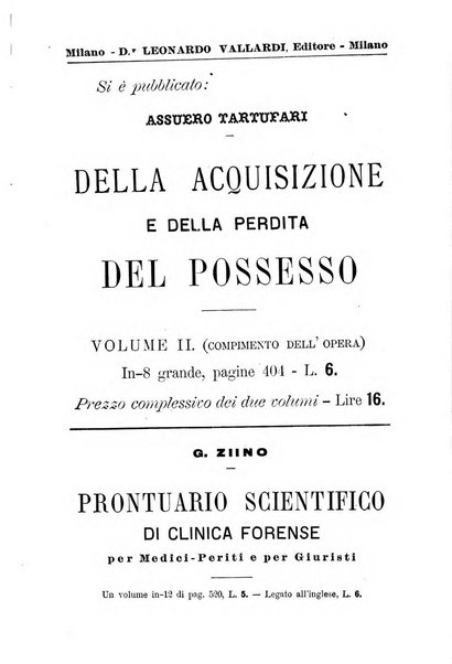 Il Filangieri rivista periodica mensuale di scienze giuridiche e politico-amministrative