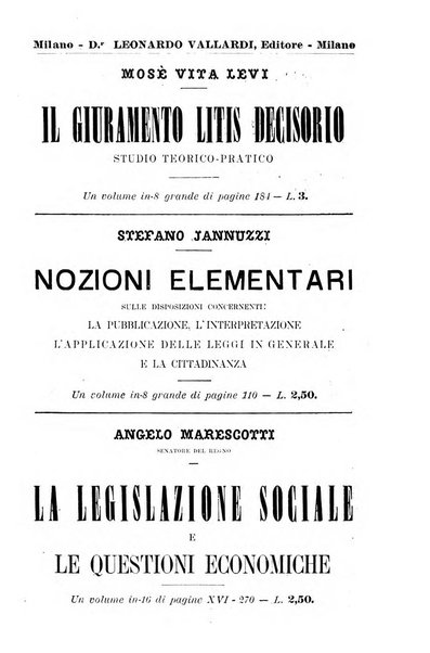 Il Filangieri rivista periodica mensuale di scienze giuridiche e politico-amministrative