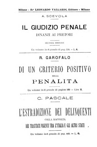 Il Filangieri rivista periodica mensuale di scienze giuridiche e politico-amministrative