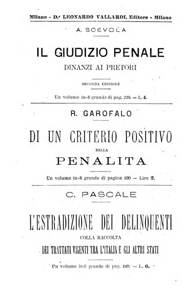 Il Filangieri rivista periodica mensuale di scienze giuridiche e politico-amministrative