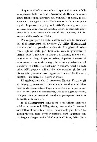 Il Filangieri rivista periodica mensuale di scienze giuridiche e politico-amministrative