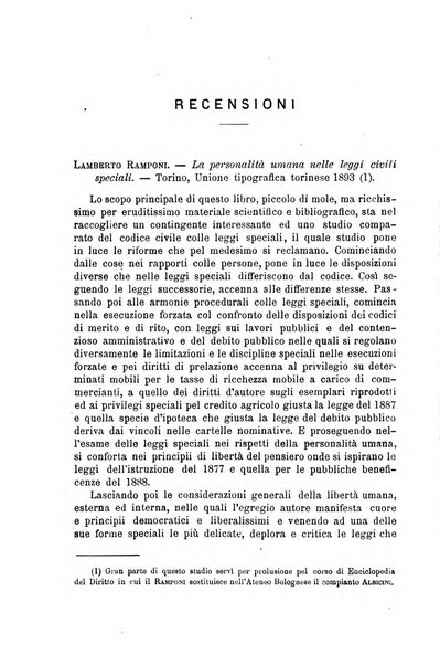 Il Filangieri rivista periodica mensuale di scienze giuridiche e politico-amministrative