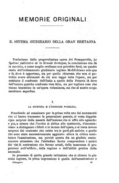 Il Filangieri rivista periodica mensuale di scienze giuridiche e politico-amministrative