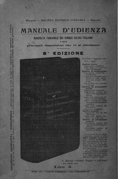 Il Filangieri rivista periodica mensuale di scienze giuridiche e politico-amministrative