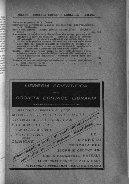 Il Filangieri rivista periodica mensuale di scienze giuridiche e politico-amministrative