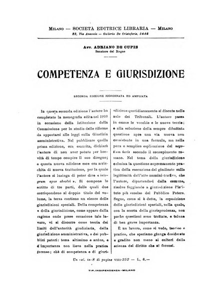 Il Filangieri rivista periodica mensuale di scienze giuridiche e politico-amministrative