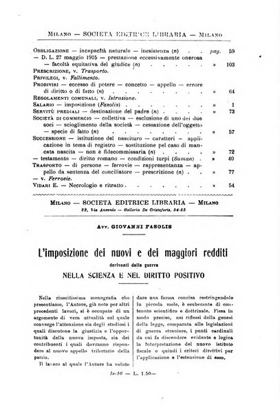 Il Filangieri rivista periodica mensuale di scienze giuridiche e politico-amministrative