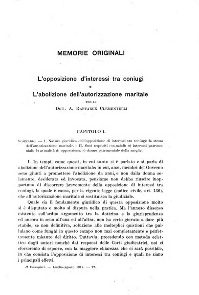 Il Filangieri rivista periodica mensuale di scienze giuridiche e politico-amministrative