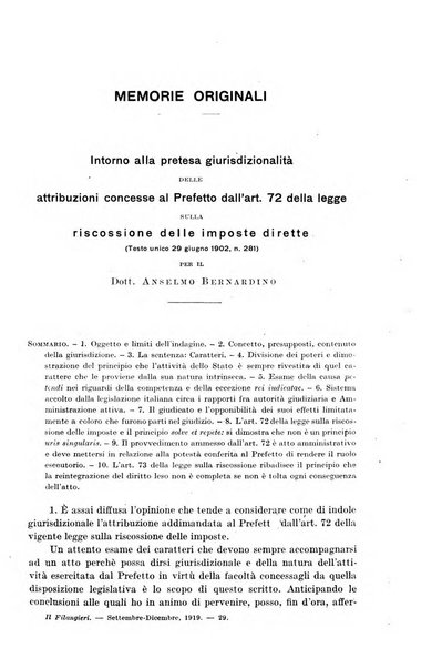 Il Filangieri rivista periodica mensuale di scienze giuridiche e politico-amministrative