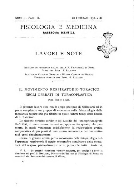 Fisiologia e medicina rassegna mensile