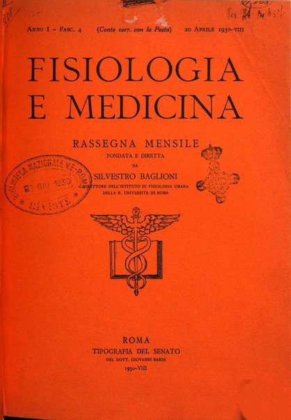 Fisiologia e medicina rassegna mensile