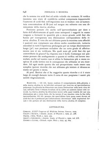 Fisiologia e medicina rassegna mensile