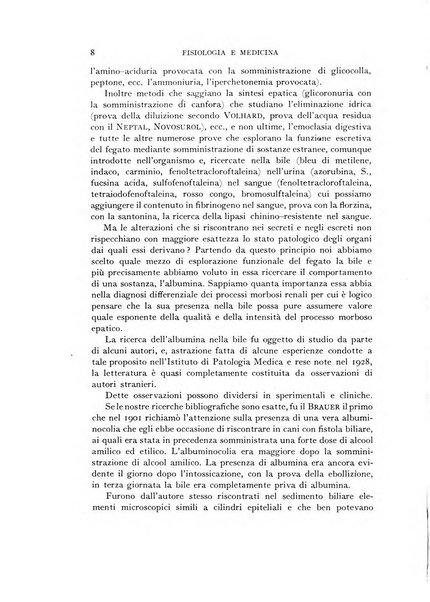 Fisiologia e medicina rassegna mensile