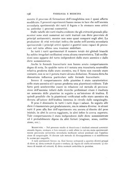 Fisiologia e medicina rassegna mensile