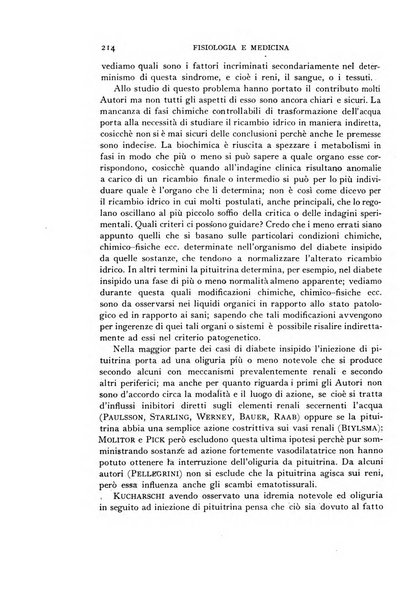 Fisiologia e medicina rassegna mensile