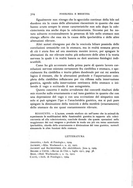 Fisiologia e medicina rassegna mensile