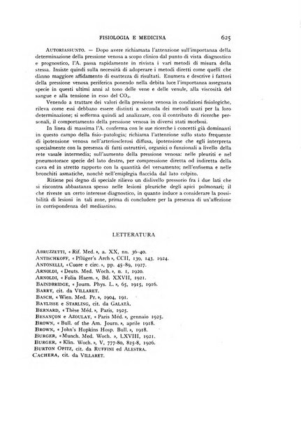 Fisiologia e medicina rassegna mensile