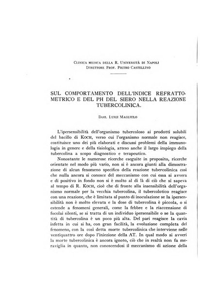 Fisiologia e medicina rassegna mensile